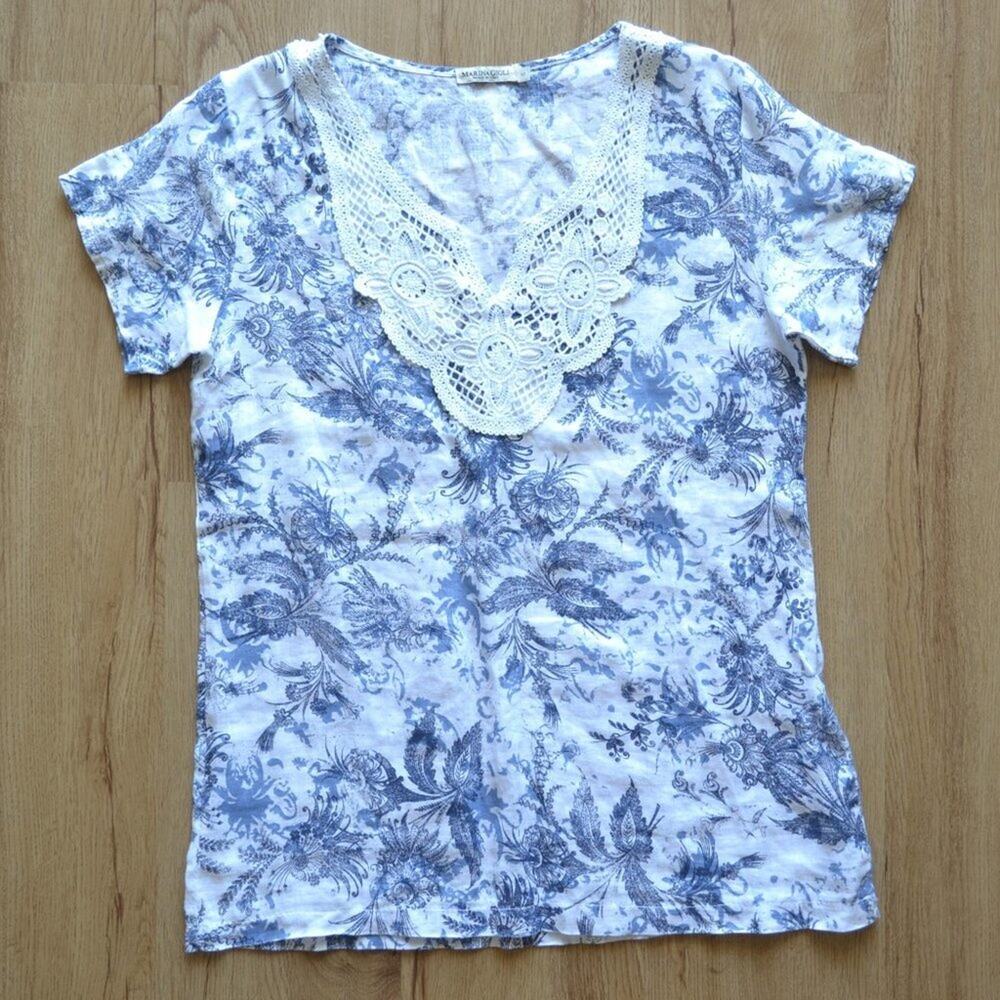 Marina Gigli Linen Blouse